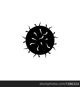 Virus icon template