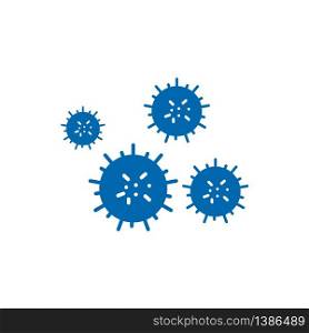 Virus icon template
