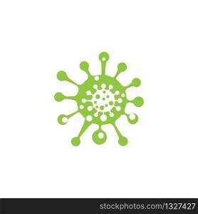 Virus Logo Template vector symbol nature