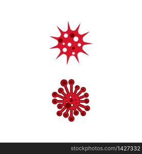 Virus Logo Template vector symbol nature