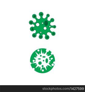 Virus Logo Template vector symbol nature