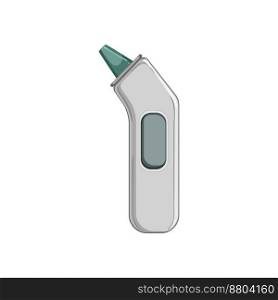 virus thermometer cartoon. virus thermometer sign. isolated symbol vector illustration. virus thermometer cartoon vector illustration