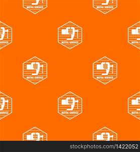 Vise pattern vector orange for any web design best. Vise pattern vector orange