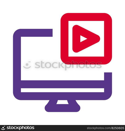 Visual media displayed on computer screen.