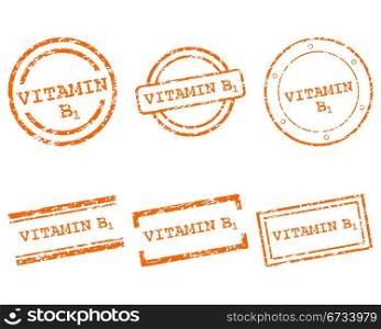 Vitamin B1 stamps