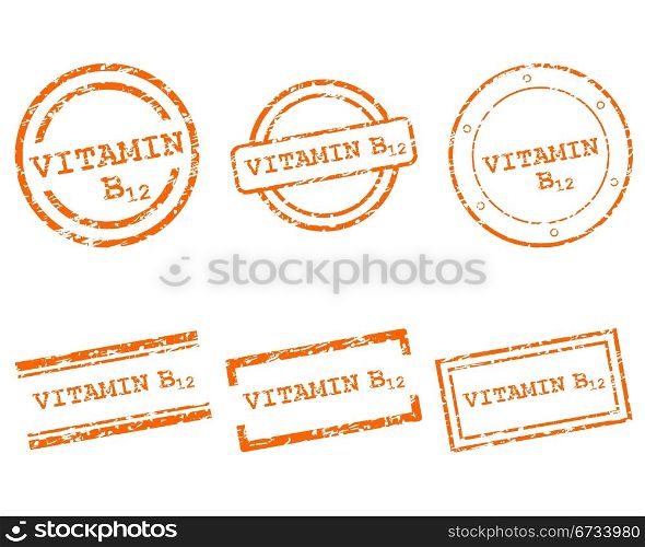 Vitamin B12 stamps