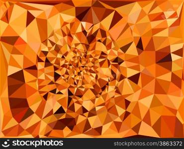 Vivid color polygonal background, Vector illustration triangular style