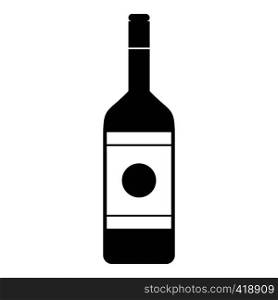 Vodka icon. Simple illustration of vodka vector icon for web. Vodka icon, simple style