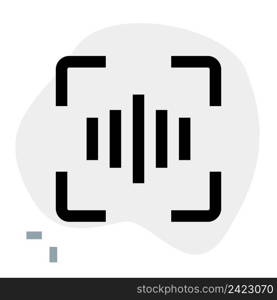 Voice scanner for identifying audios