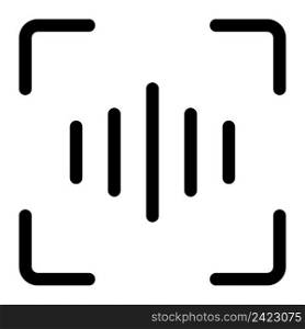 Voice scanner for identifying audios