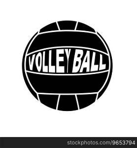 Volley ball icon vector illustration design