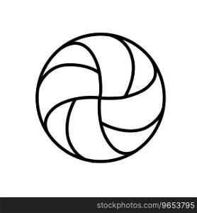 Volley ball icon vector illustration design