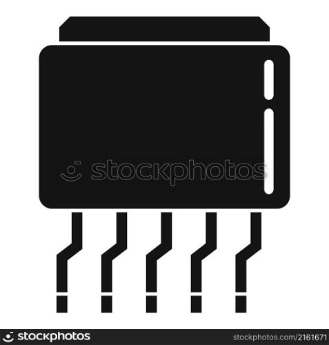 Voltage generator icon simple vector. Electric regulator. Power stabilizer. Voltage generator icon simple vector. Electric regulator