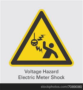 Voltage Hazard Electric Meter Shock