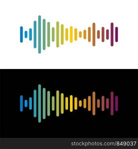 Volume sound logo template Illustration Design. Vector EPS 10.