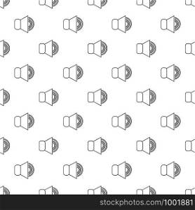 Volume up pattern vector seamless repeating for any web design. Volume up pattern vector seamless
