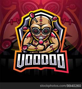 Voodoo gaming esport mascot logo