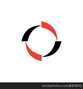 vortex circle logo and symbols template icons
