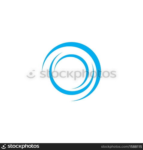 Vortex icon vector flat design
