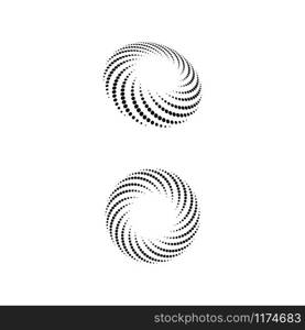 Vortex icon Vector Illustration design Logo template