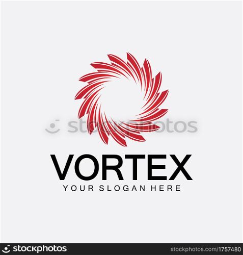 Vortex logo symbol icon illustration design vector.Tornado, vortex, hurricane logo design elements
