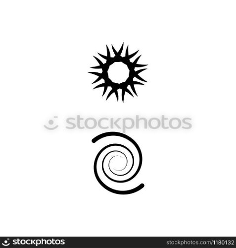 Vortex Logo Template vector symbol nature