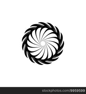 vortex vector illustration icon Logo Template design