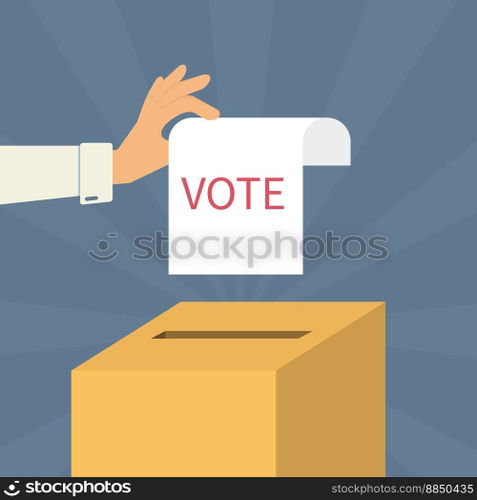 Voting vector image