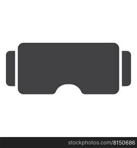 VR glasses icon vector illustration design