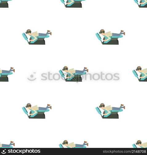 Vr simulator pattern seamless background texture repeat wallpaper geometric vector. Vr simulator pattern seamless vector
