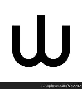 w letter logo design