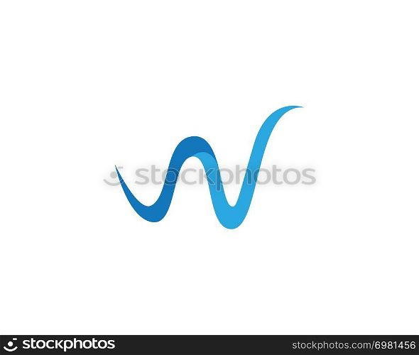 W letters business logo and symbols template