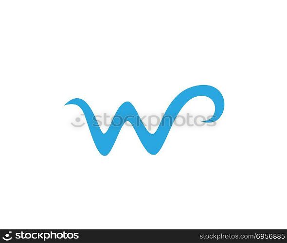 W letters business logo and symbols template,. W letters business logo and symbols template