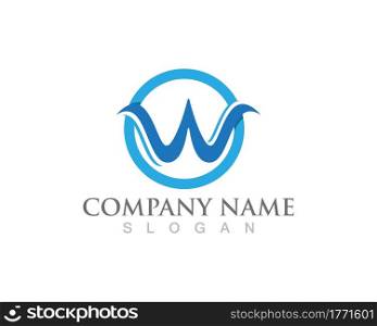 W logo business logo and symbols