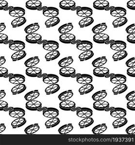 Waffle maker pattern seamless background texture repeat wallpaper geometric vector. Waffle maker pattern seamless vector