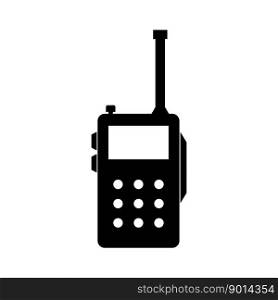 walkie talkie vector icon illustration dessign technology
