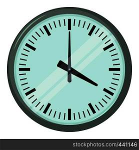 Wall clock icon. Cartoon illustration of wall clock vector icon for web. Wall clock icon, cartoon style