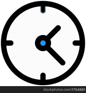 Wall clock to see periods of different class