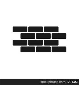 wall icon in trendy flat design