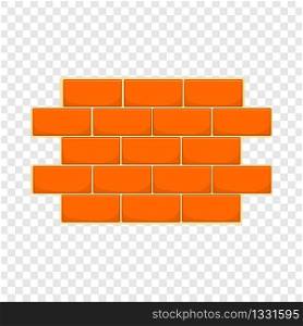 Wall of bricks icon in cartoon style isolated on background for any web design . Wall of bricks icon, cartoon style