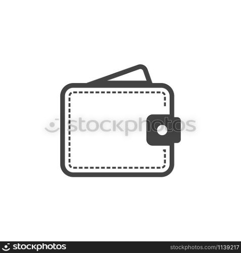 Wallet icon graphic design template vector isolated. Wallet icon graphic design template vector