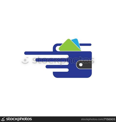 Wallet Icon Logo Vector Template