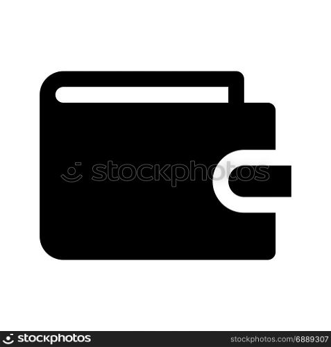 wallet, icon on isolated background