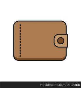 wallet icon vector illustration symbol design