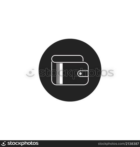 Wallet icon vector illustrstion simple design