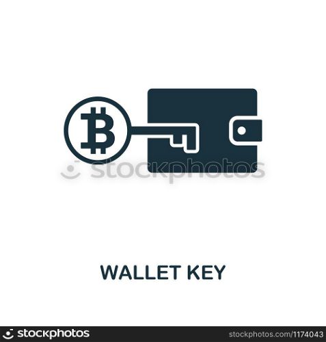 Wallet Key icon. Creative element design from fintech technology icons collection. Pixel perfect Wallet Key icon for web design, apps, software, print usage.. Wallet Key icon. Creative element design from fintech technology icons collection. Pixel perfect Wallet Key icon for web design, apps, software, print usage