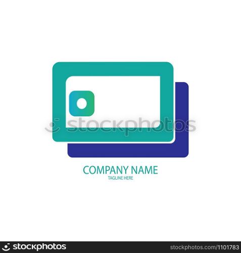 wallet logo vector