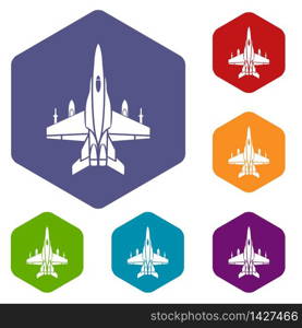 War plane icon. Simple illustration of war plane vector icon for web. War plane icon, simple style