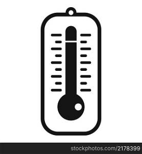 Warming temperature icon simple vector. Global climate. Weather disaster. Warming temperature icon simple vector. Global climate