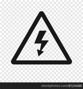Warning danger sign icon simlpe design